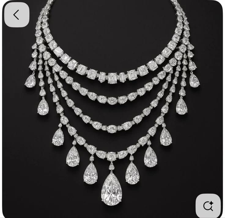 NATURAL DIAMOND NECKLACE