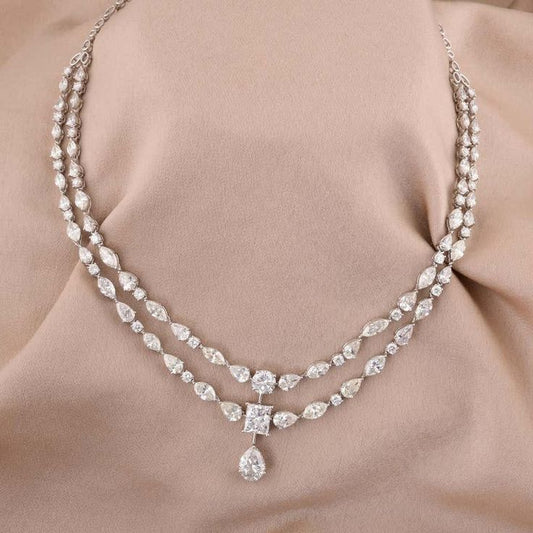 NATURAL DIAMOND NECKLACE
