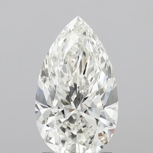 1.5 Ct Pear Natural Diamond | H | VVS1