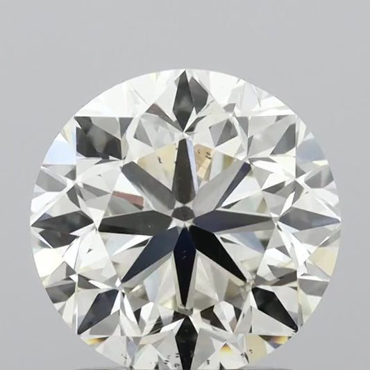 1.5 Ct Round Natural Diamond | J | SI1