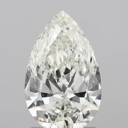 1.21 Ct Pear Natural Diamond | H | VVS1
