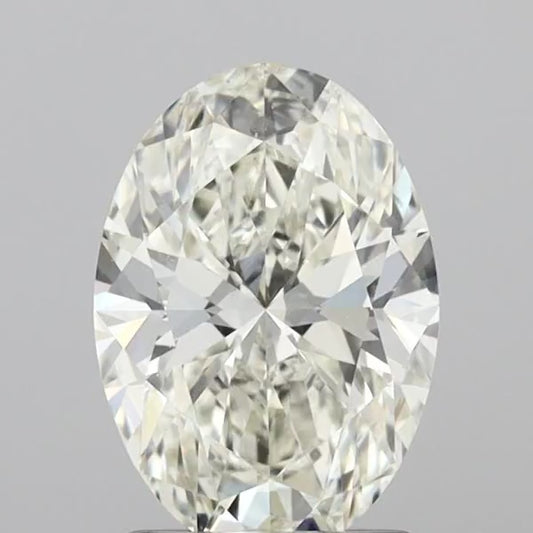 1.51 Ct Oval Natural Diamond | J | VS2