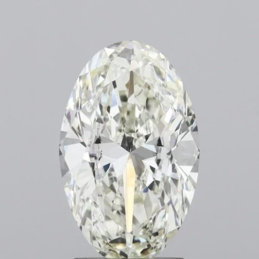 2.0 Ct Oval Natural Diamond | I | VS2