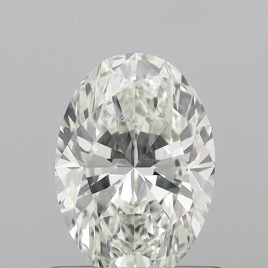 0.66 Ct Oval Natural Diamond | H | VVS1