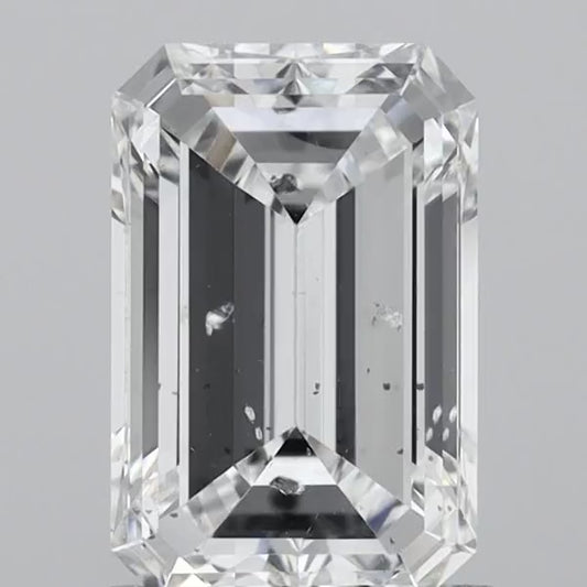 1.5 Ct Emerald Natural Diamond | E | SI2