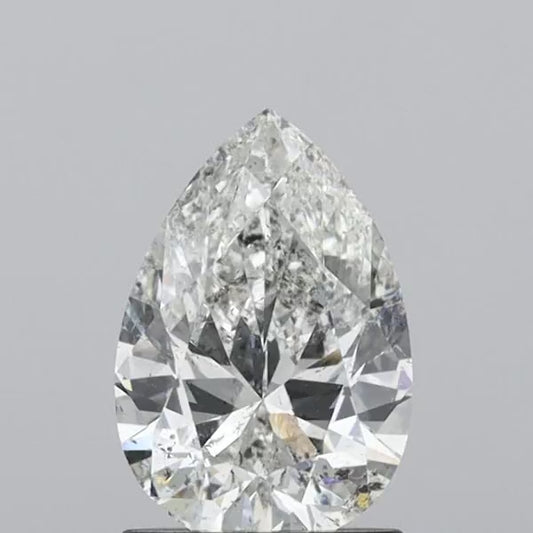 1.02 Ct Pear Natural Diamond | G | SI2