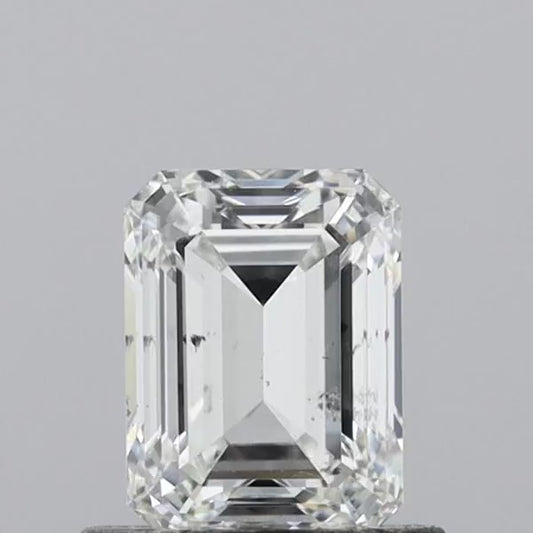 0.9 Ct Emerald Natural Diamond | J | SI1