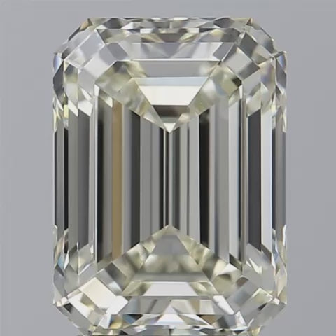 2.7 Ct Emerald Natural Diamond | K | VVS2