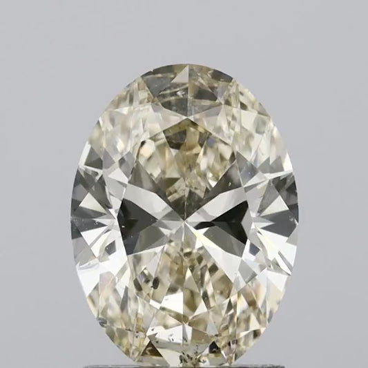 1.5 Ct Oval Natural Diamond | M | SI2
