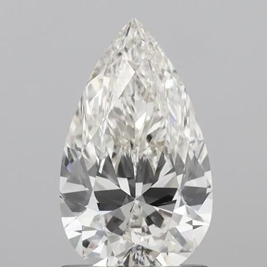 1.05 Ct Pear Natural Diamond | H | VVS1