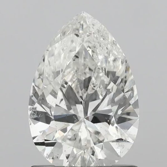 0.99 Ct Pear Natural Diamond | G | SI2
