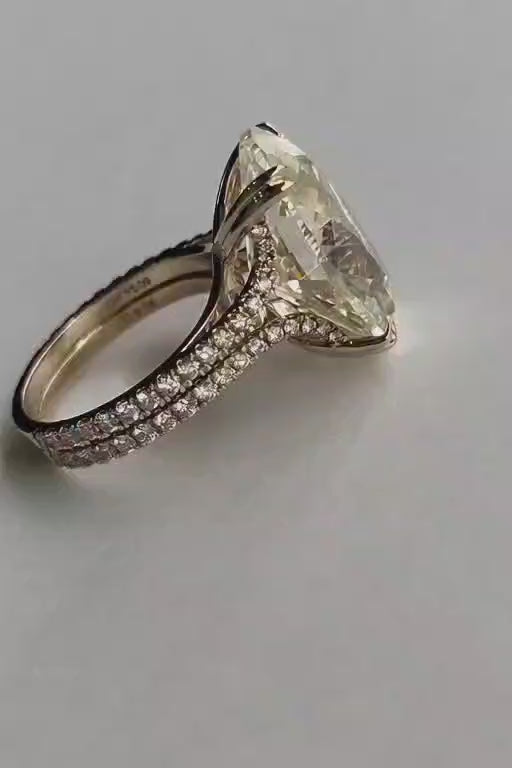 13.09 ovel shape natural diamond