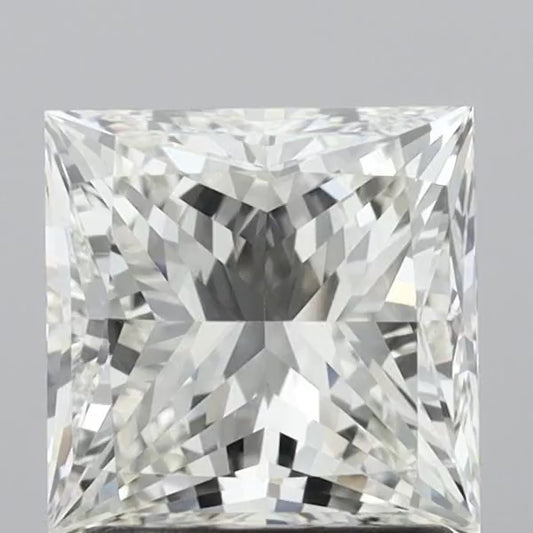 1.61 Ct Princess Natural Diamond | J | VVS1