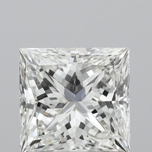 1.0 Ct Princess Natural Diamond | H | VVS2