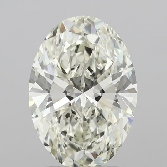 2.03 Ct Oval Natural Diamond | J | VVS1
