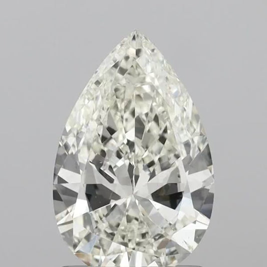 1.08 Ct Pear Natural Diamond | J | VVS2
