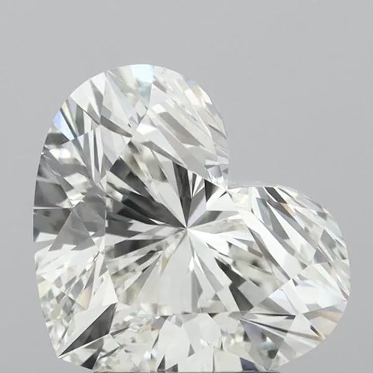 2.7 Ct Heart Natural Diamond | H | VS1