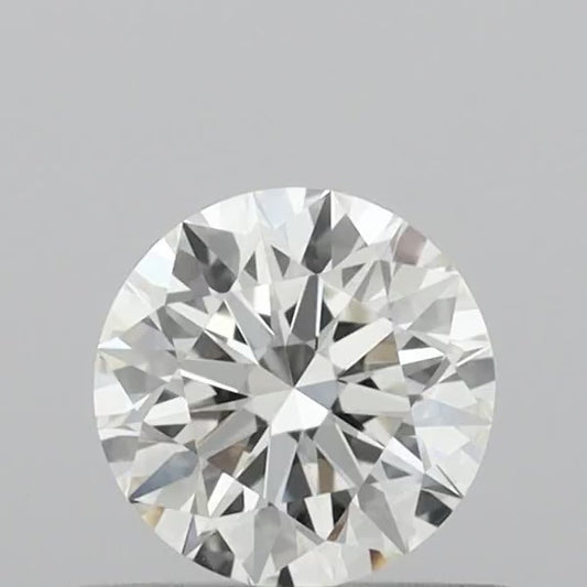 0.58 Ct Round Natural Diamond | H | VVS1