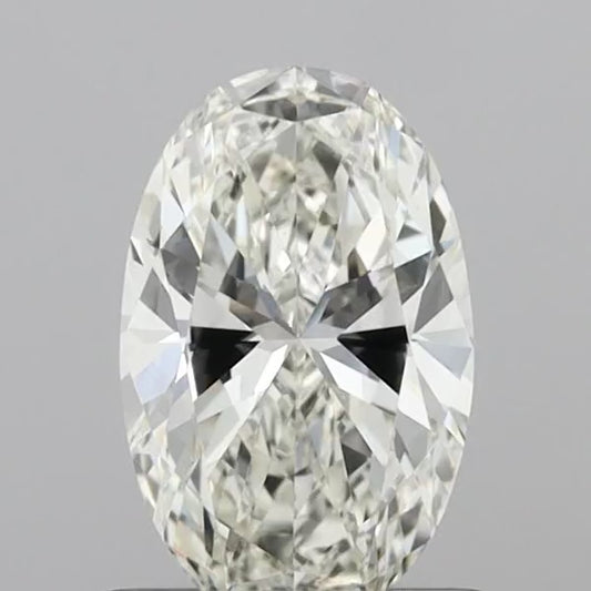 0.74 Ct Oval Natural Diamond | J | VVS2